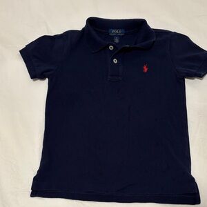 Polo by Ralph Lauren Kids Dark Blue Polo Shirt